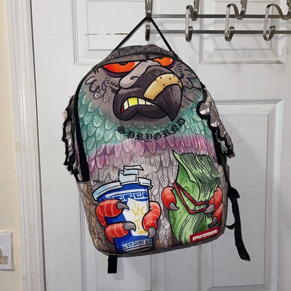 COPY - Spray ground NYC pigeon winged backpack - Picture 1 of 6